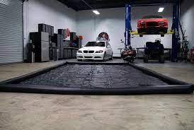 garage floor containment mats