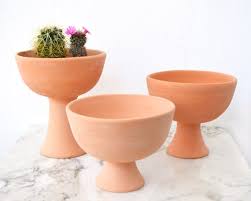 Terracotta Plant Pot Trio Tunisian