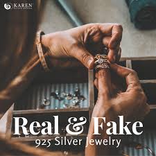 tell apart 925 silver from fake silvers