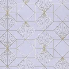 halcyon lilac geometric wallpaper