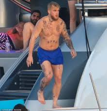 And since becoming an online celebrity, paul has collected a number of tattoos by artists from around the world. Youtube Star Jake Paul Parties Maskless On A Yacht In Miami Beach Amid The Ongoing Covid 19 Pandemic Daily Mail Online