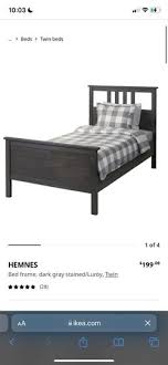Ikea Hemnes Twin Bed Frame For In
