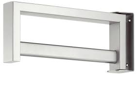 Multiple lenghts of rail, if you want to modify. Hafele Wardrobe Rail Satin Stainless Steel 844 19 090 From Door Handle Company