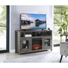 Modern Farmhouse Tv Stand With Electric