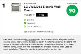 Lg Wall Oven Tapped As Best By
