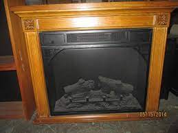 Electric Fireplace With Mantle Barga Ca