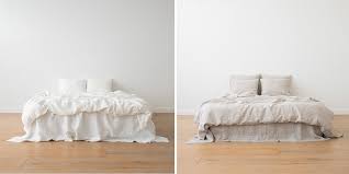 mix and match linen bedding with our