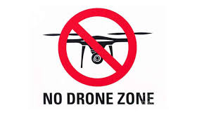 drones uavs banned in no fly zone