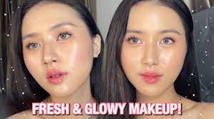 fresh glowy gl skin makeup