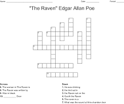 Maybe you would like to learn more about one of these? Great Tales And Poems Of Edgar Allan Poe Crossword Wordmint