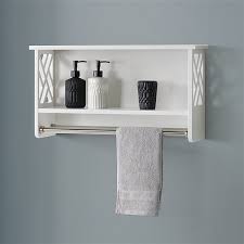 Alaterre Coventry White Wood Wall Mount