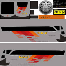 Ada livery (skin) bussid (bus simulator indonesia) untuk : Download 375 Tema Livery Bussid Hd Shd Truck Keren