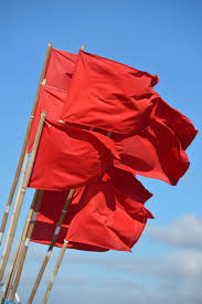 Image result for red flags