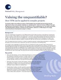 Maybe you would like to learn more about one of these? Valuing The Unquantifiable