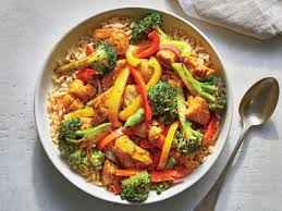 Though they are all easy, the ingredient list is a bit longer than the typical quick midweek meal i share. Make This Healthy Chicken Curry Stir Fry In 25 Minutes Recipe Cooking Light