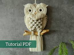 Pattern Macrame Owl Tutorial