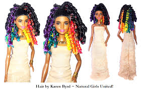 natural hair dolls