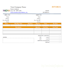 1 2 Page Invoice Template