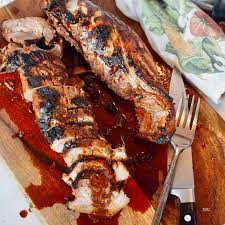 asian marinated grilled pork tenderloin