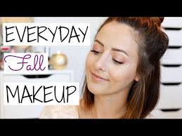 everyday fall makeup tutorial 2016