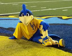 It started in 1743 in their official mascot is the youdee, which is a blue hen chicken after the state bird of delaware. Youdee Wikipedia