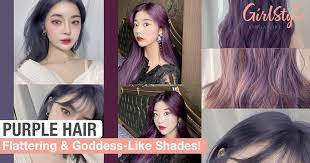 purple hair colours that are dess