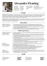 Resume Examples By Real People Student Resume Pharmacy Kickresume