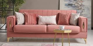 casa padrino luxury sofa bed pink