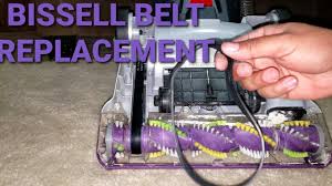 replace a belt on a bissell vacuum