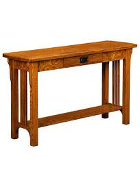 Craftsman Open Coffee Table Amish