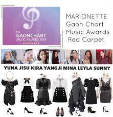 Marionette Gaon Chart Music Awards 2019 Red Carpet
