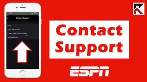 how to contact support espn app you