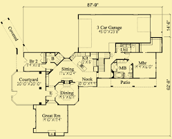 Mission Style 2 Story 4 Bedroom House