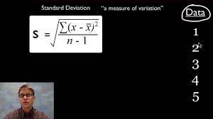standard deviation you
