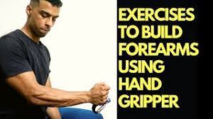 build strong forearms with hand gripper