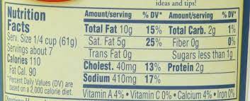 bertolli alfredo sauce nutrition facts
