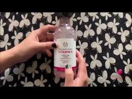 the body vitamin e hydrating toner