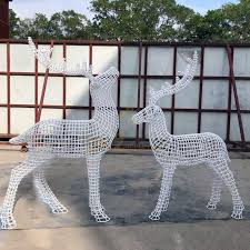 Deer Wire Sculpture