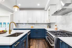 34 Blue And White Kitchen Cabinets