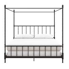 dhp emerson metal canopy bed in king