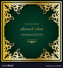 Wedding Invitation Card Template With Laser