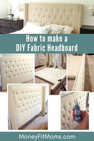 how to diy upholstered headboard with