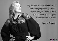 Meryl Streep Famous Quotes i no longer | snopes.com: Meryl Streep ... via Relatably.com