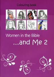 (the thread and needle clipart picture is free to use, just don't sell it or add it to a free collection online. Colouring Book Women In The Bible And Me 2