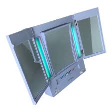 lighted makeup mirror 5x magnification