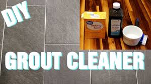 easy and inexpensive diy grout cleaner