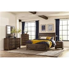 Need help choosing rustic bedroom sets ? 1648k Ckgr Parnell California King Bedroom Set Rustic Cherry