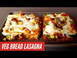 veg bread lasagna recipe without oven