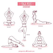 yoga asanas with names images free