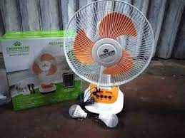 solar panel rechargeable ac dc fan